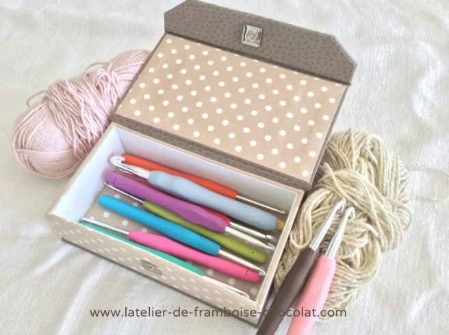 Boîtes pour crochets_2 L'ATELIER DE FRAMBOISE CHOCOLAT